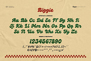 Biggie - Retrolicious Font, a Script Font by ikiiko (Thumbnail 6 of 7)