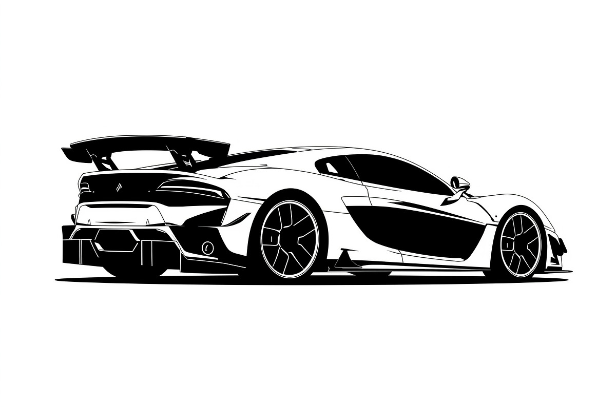 Supercar Vector Collection, an Illustration by Amazin_art (Photo 2 of 9)