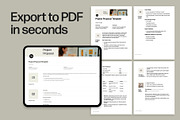 Project Proposal Notion Template, a Marketing Template by TingDesign Studio (Thumbnail 3 of 3)