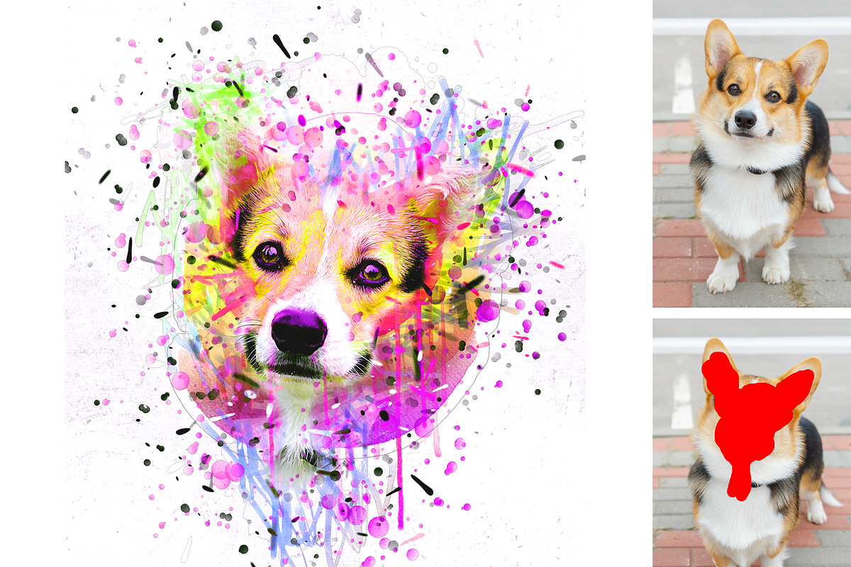 Paint Photoshop Action, an Action Add-On by MRI STUDIO (Photo 6 of 22)