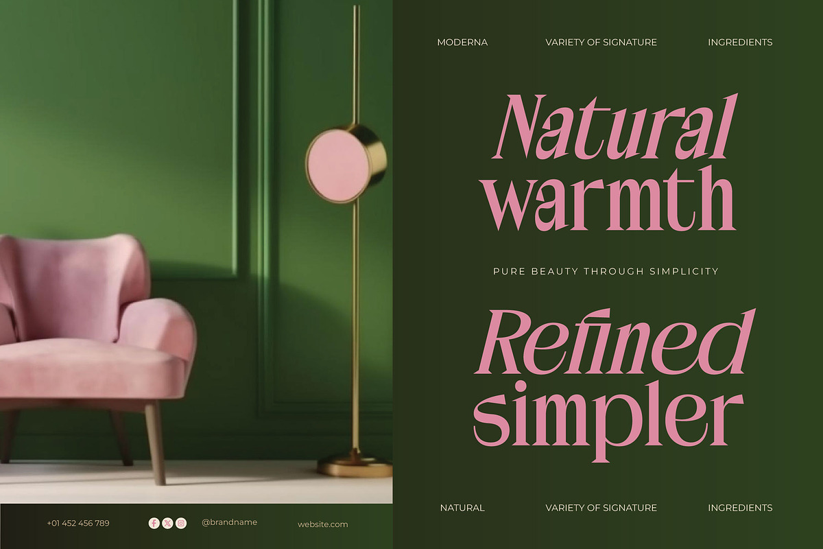 Kanoffe Dramed Luxury Serif Font, a Serif Font by timelesstype.co (Photo 6 of 15)