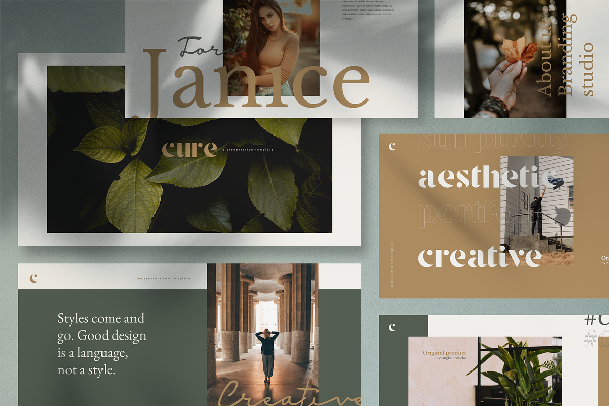 CURE Keynote Template, a Presentation Template by Angkalimabelas (Photo 1 of 10)