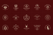Old Money Vintage Logo Collection, a Branding & Logo Template by Vasya Kobelev (Thumbnail 8 of 17)