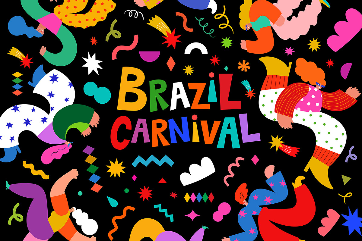 Happy Carnival collection!, a Person Illustration by MoleskoStudio (Photo 2 of 9)