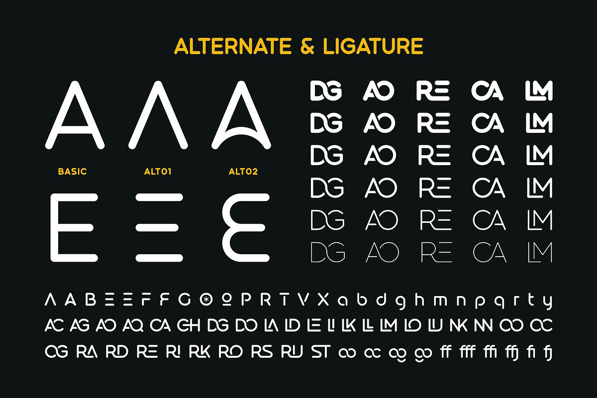 Goodly Fonts Family, a Sans Serif Font by Asenbayu (Photo 10 of 15)