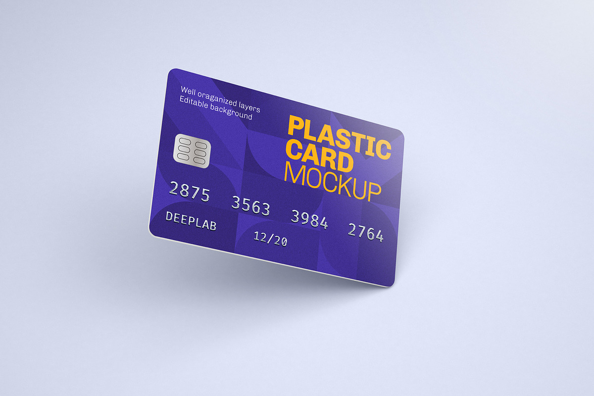 Plastic Card Mockup | Credit Card, a Print Template by Deeplab (Photo 24 of 26)