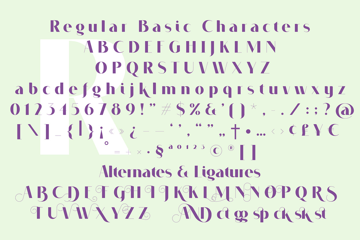 VOGUER Sans preview 3