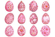 Whimsicale Aster Egg Clipart, a Graphic by CitraGraphics (Thumbnail 2 of 4)