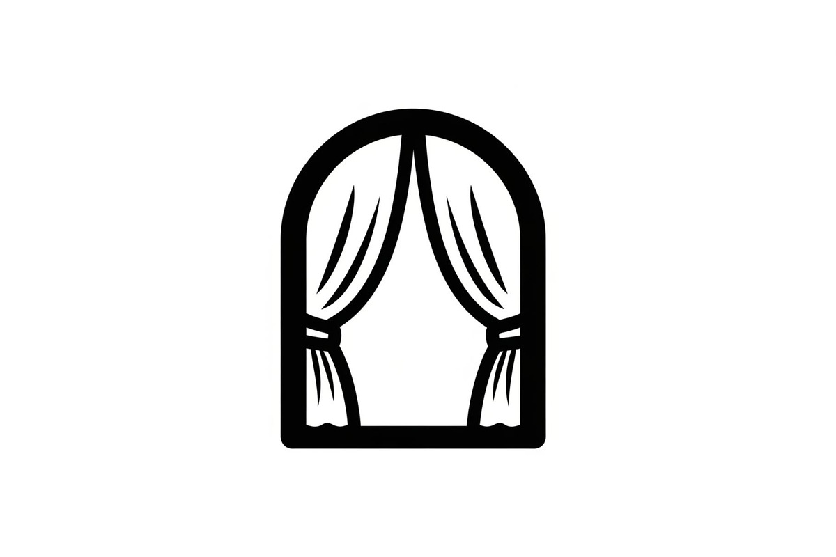 Window Curtain Silhouette Bundle, an Illustration by Creativeshirt (Photo 6 of 51)