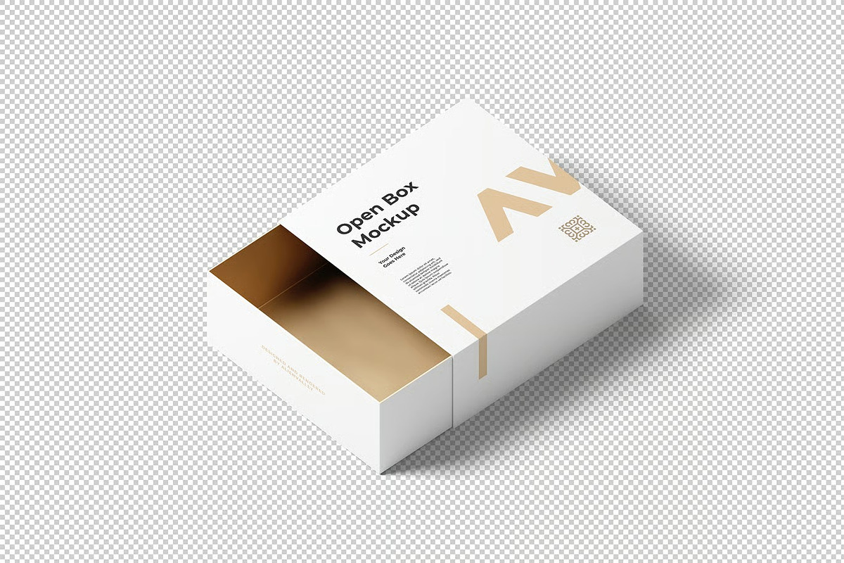 Open Box Mockup, a Packaging Mockup by zpackcreative (Photo 3 of 4)