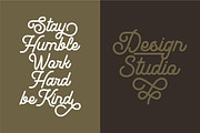 Fireclay - Logotype Monoline, a Script Font by ErgibiStudio (Thumbnail 7 of 10)