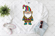 Christmas Gnome Glitter Brushstroke, an Illustration by Craft Nest (Thumbnail 6 of 6)