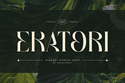 Ekatori – Elegant Display Serif Font, a Serif Font by BrandSemut (Thumbnail 1 of 10)