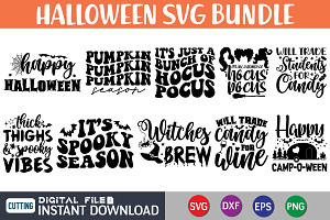 Halloween SVG Bundle Graphic