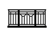 Vintage Balcony Silhouette Bundle, a Graphic by hafijul (Thumbnail 6 of 8)