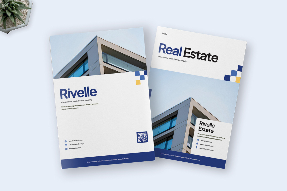 Modern Real Estate Brochure Layout, a Brochure Template by twinstd (Photo 6 of 6)