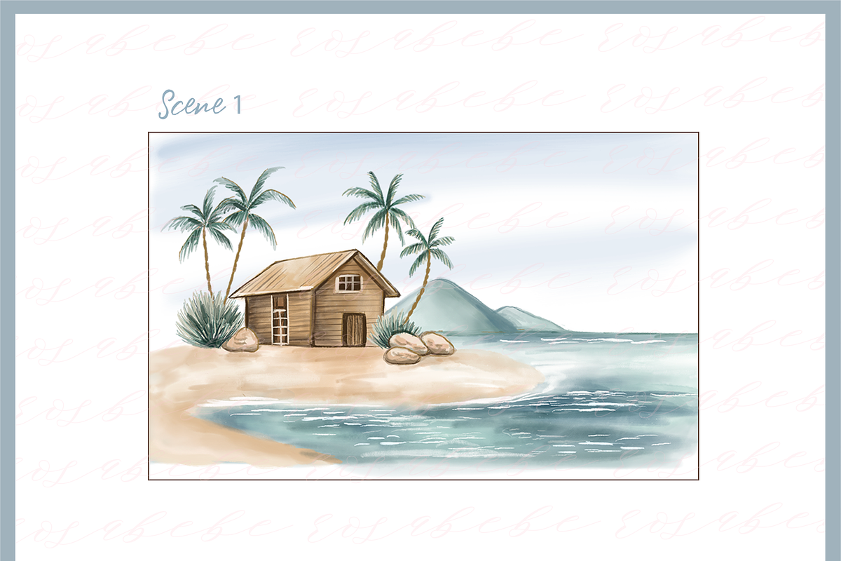 Seaside Serenity 2, an Object Graphic by Rosabebe (Photo 4 of 6)