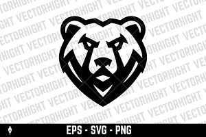 Grizzly bear. Bear emblem., an Object Graphic by Vectorhight