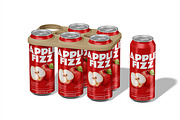 Soda Can Six Pack Mockup, a Packaging Mockup by Permadi Creative (Thumbnail 5 of 5)