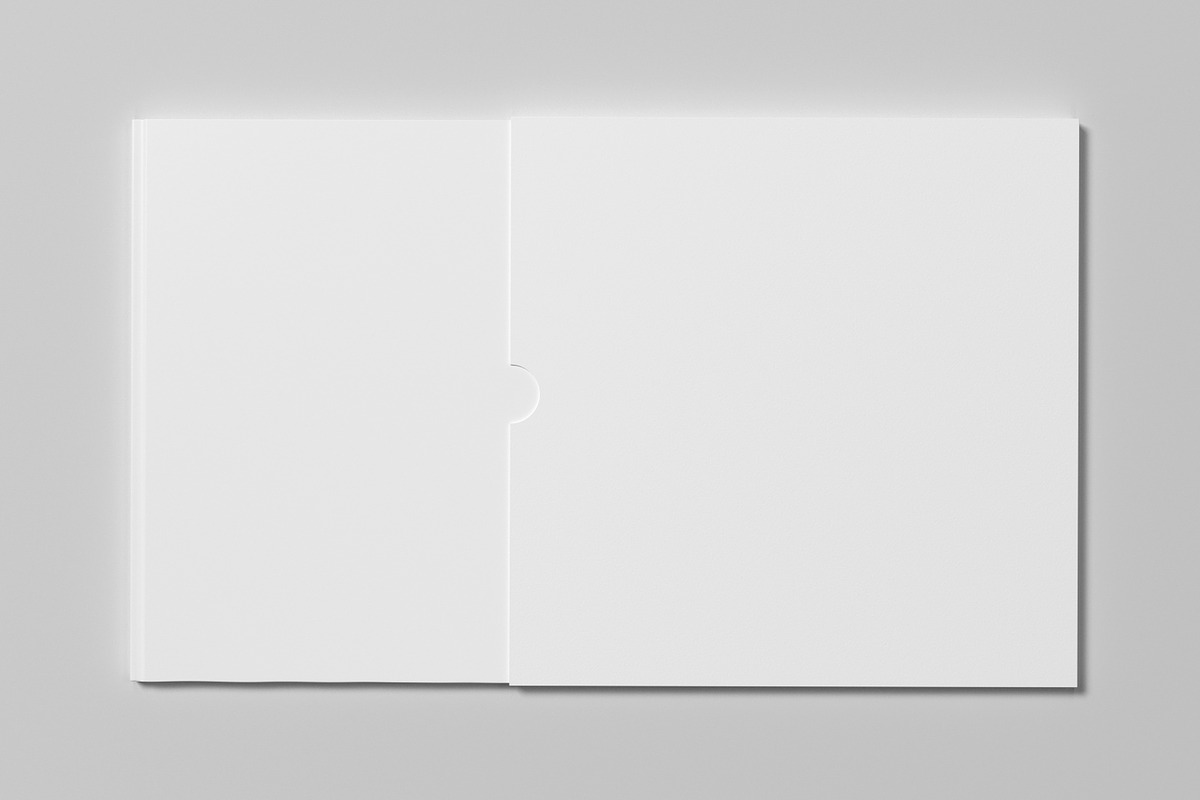 Square Photobook Mock-Up 2, a Books & Magazine Mockup by AY Mock-Ups (Photo 7 of 10)