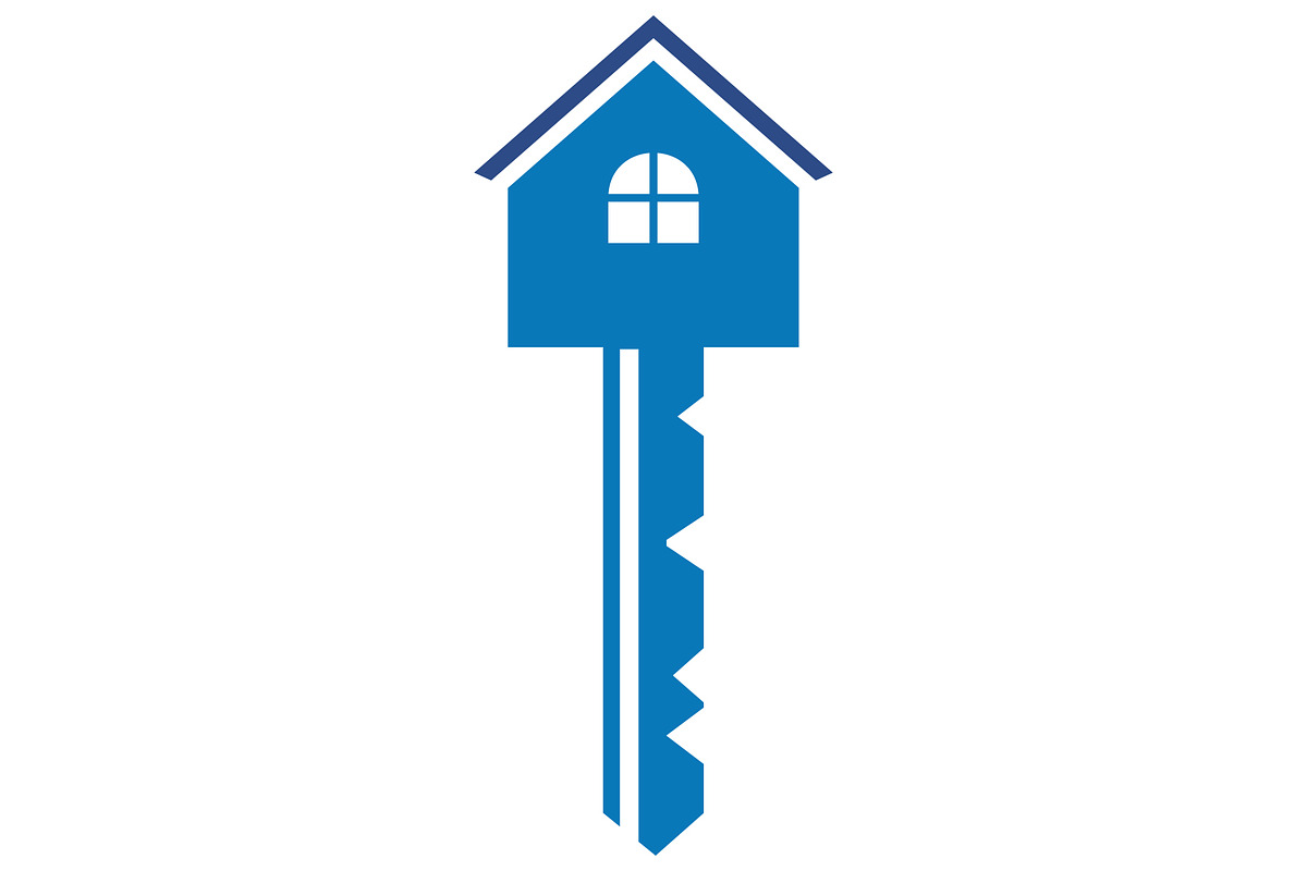 Key House Logo, an Object Graphic by Rhealea_Design