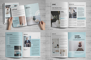 Case Study Brochure Canva Template