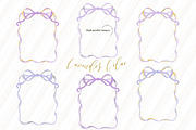 Whimsical Lavender Frames Clipart, an Illustration by Sunflower Day Love (Thumbnail 1 of 4)