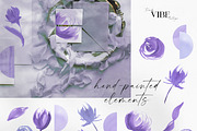 Vibe - purple psychedelic collage, an Object Illustration by Olga Koelsch (Thumbnail 12 of 13)