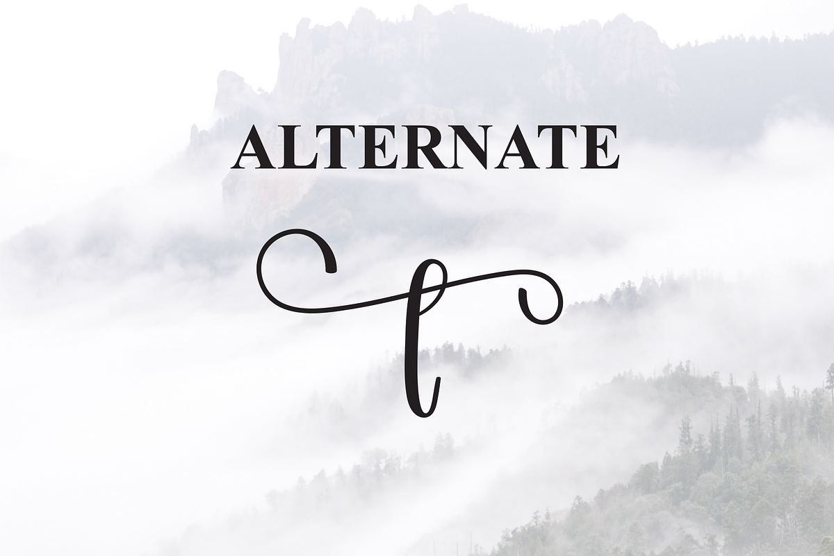Sublimation | Script Font, a Handwritten Font by Scratchones (Photo 8 of 9)