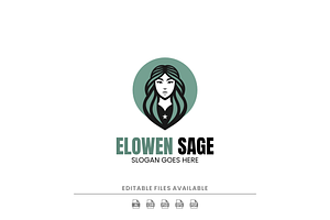 Mascot Modern Girl Logo Design, a Branding & Logo Template by Artnivora.Std