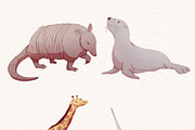 Watercolor Cute Animals Illustration, an Animal Illustration by ArtbyHien (Thumbnail 11 of 13)