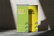 Roll Up Banner Mockup, an Advertising Mockup by SimpangGraphics (Thumbnail 3 of 4)