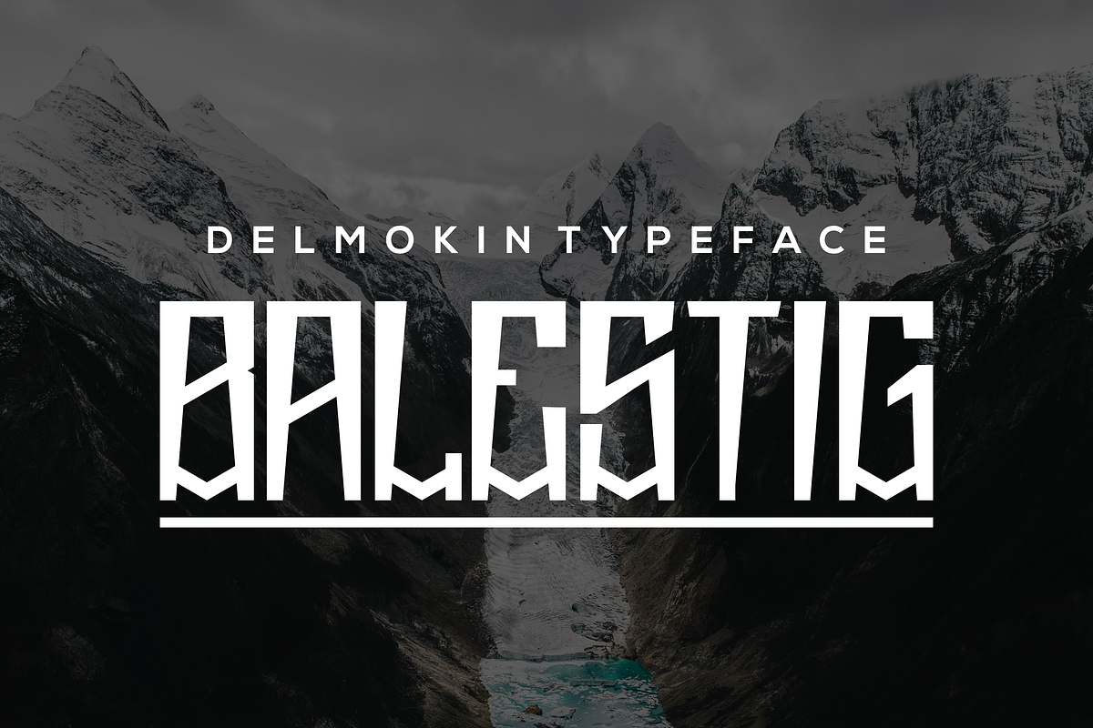 Delmokin-Bold, a Sans Serif Font by riotama85 (Photo 3 of 5)
