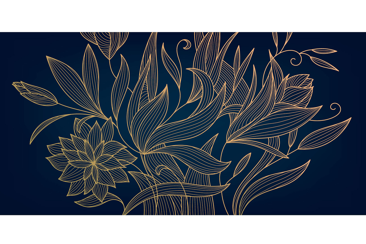 Luxury Floral Illustrations Set, a Decorative Illustration by Marylia (Photo 9 of 11)