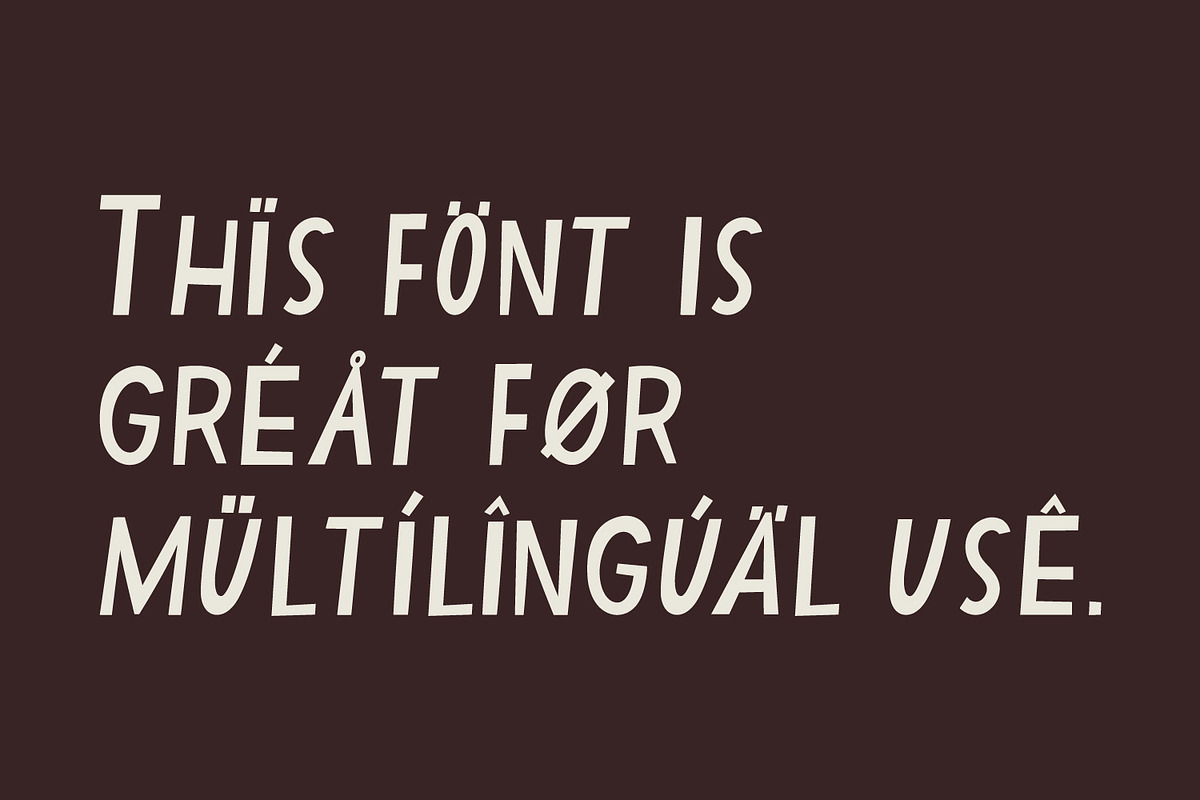 Wilbert, a Sans Serif Font by Petra Santaharju (Photo 4 of 9)
