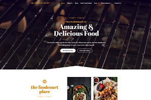 LT Food Court Onepage WordPress