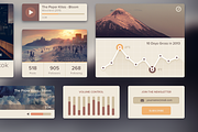 Ui Kit Rainy Season, an UI Kit Template by Sunbzy (Thumbnail 5 of 5)