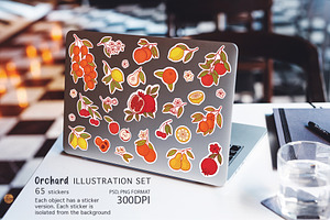 Orchard Illustration Set