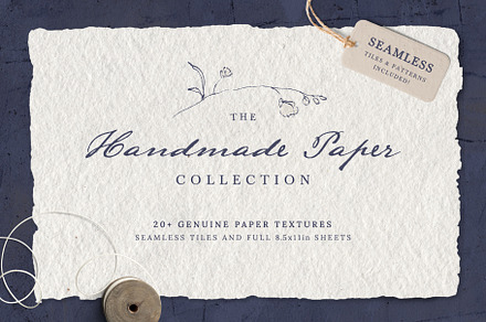 Handmade Paper Textures, a Texture Graphic by Greta Ivy