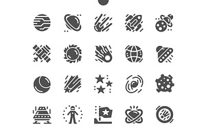 Space Objects Icons