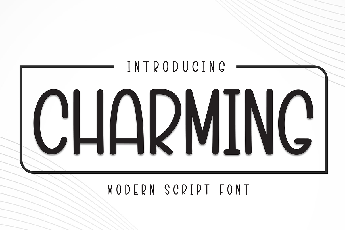 Charming | Script Font, a Script Font by Scratchones (Photo 1 of 8)