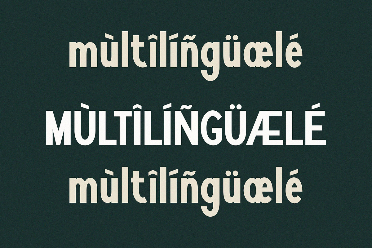 Getfabio-Modern Sans-Serif Font Font, a Sans Serif Font by Font Kingdom (Photo 6 of 6)