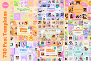 Ultimate 750 Instagram Pos, a Social Media Template by Hell Yeah Designs (Thumbnail 3 of 10)