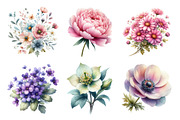 Spring Flower Bundle Clipart, an Illustration by Daily.Designs (Thumbnail 5 of 5)