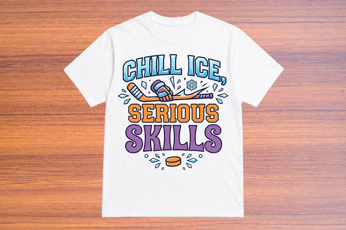 Hockey T-Shirt Design Collection, an Object Graphic by abu67222 (Photo 1 of 3)