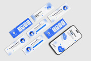 Email Signature and App Phone Mockup, an iPhone Mockup by Graphic Deal (Thumbnail 2 of 6)