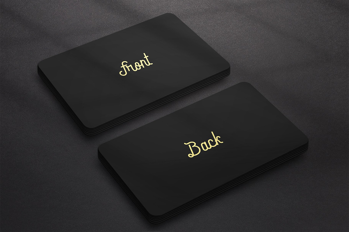 Business card Template & 3 Mock-up, a Business Card Template by Smashing_Studio (Photo 11 of 11)