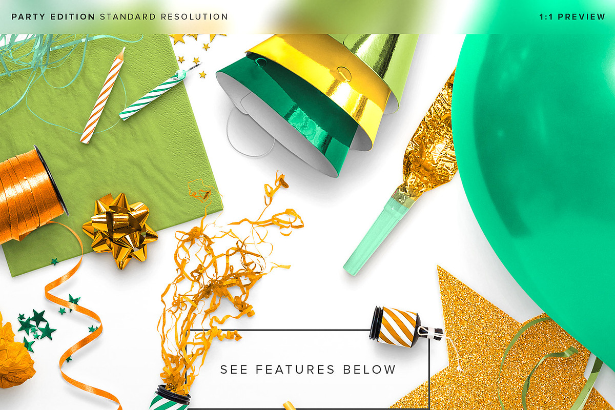 Party Edition - Custom Scene, a Product Mockup by Custom Scene (Photo 2 of 15)