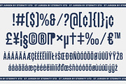 ET Jurgen -New Modern Condensed Font, a Sans Serif Font by Eternity Studio (Thumbnail 11 of 12)