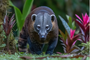 A close-up view of a Coati in the, an Animal Photo by ZinetroN